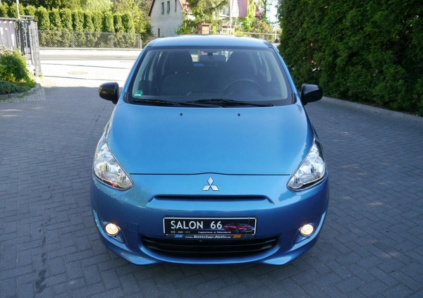 Mitsubishi Space Star cena 25500 przebieg: 72845, rok produkcji 2016 z Skwierzyna małe 352